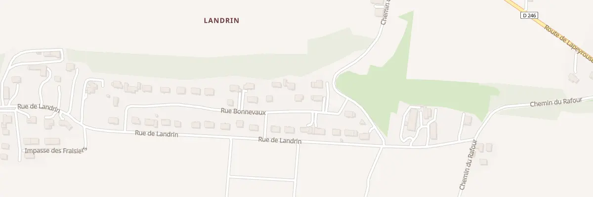 Plan du 345 Rue Bonnevaux à Épinouze