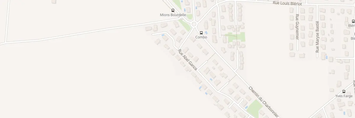 Plan du 5 Rue Abel Gance à Mions