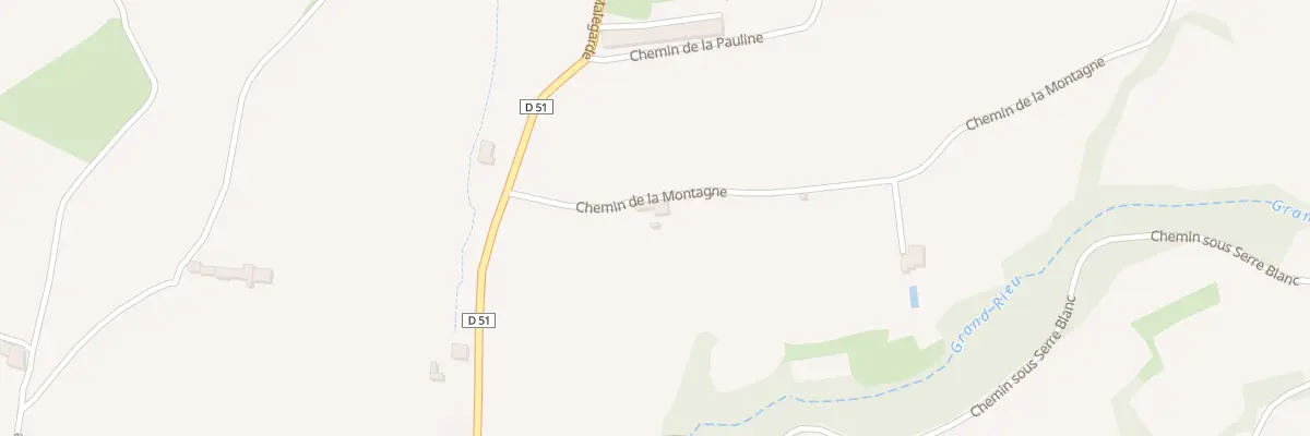 Plan du 5111 Les Combes à Cairanne