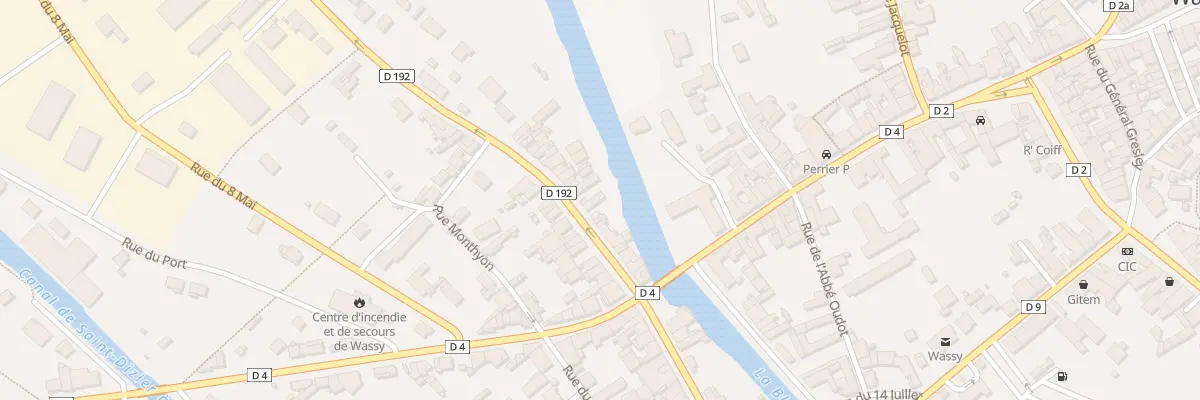 Plan du 26 Rue de Pont Varin à Wassy
