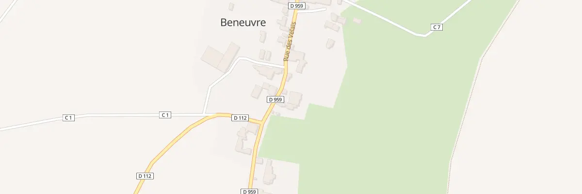 Plan du 11 Rue des Velais à Beneuvre