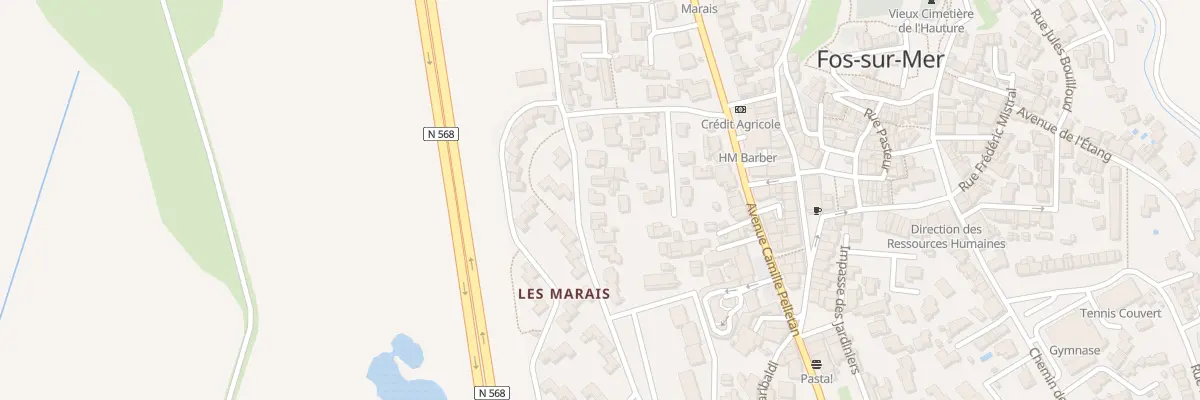 Plan du 13 Rue des Marais à Fos-sur-Mer