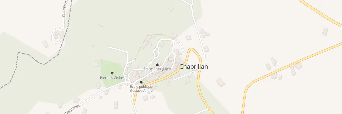 Plan du 5042 Le Village à Chabrillan