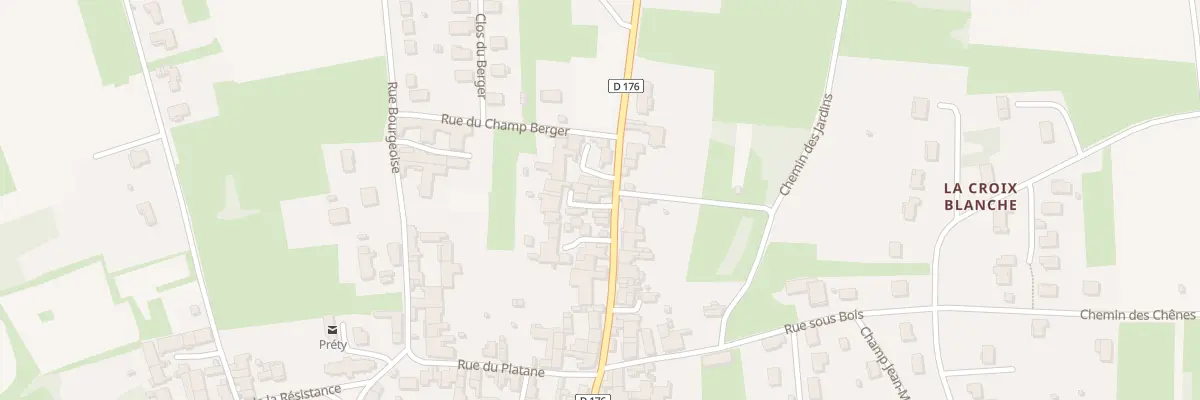Plan du 31 Rue de la Montée à Préty