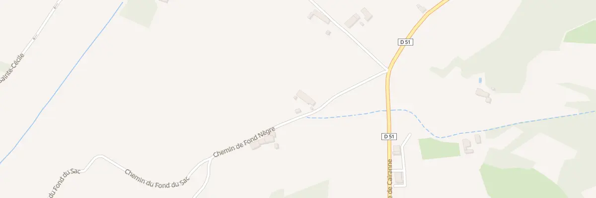Plan du 104 Che de Fond Negre à Saint-Roman-de-Malegarde