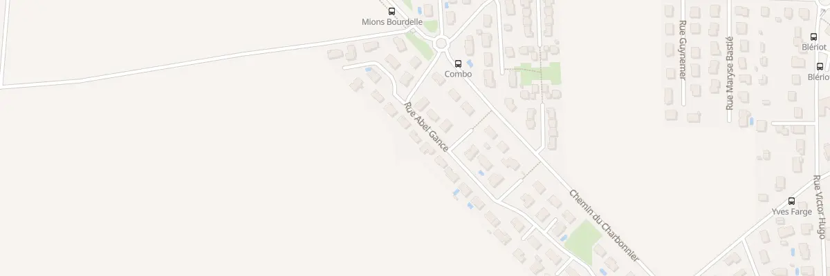 Plan du 7 Rue Abel Gance à Mions