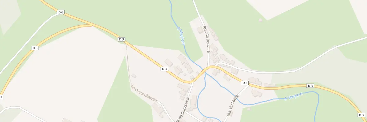 Plan du 8 Rte de Chateauvillain à Coupray