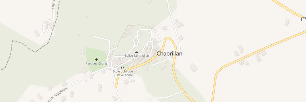 Plan du 5194 Le Village à Chabrillan