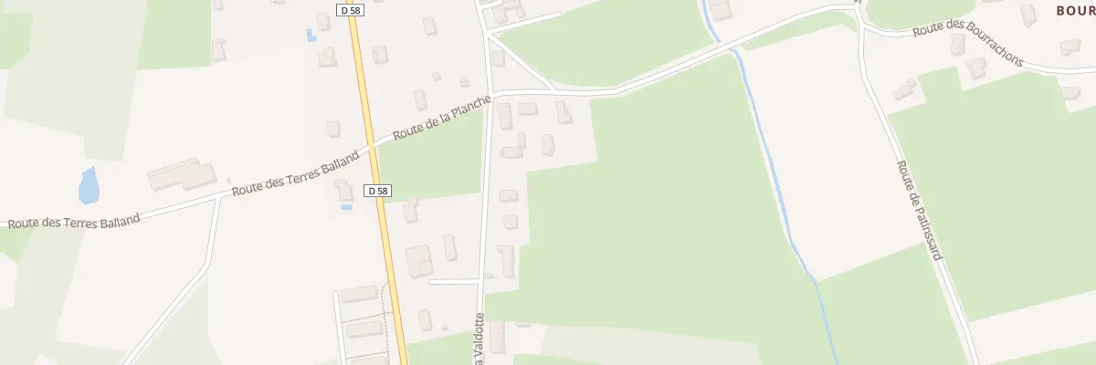 Plan du 5010 A la Lechere à Gorrevod