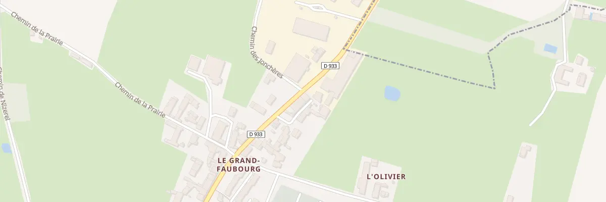 Plan du 46 Rue du Grand Faubourg à Pont-de-Vaux