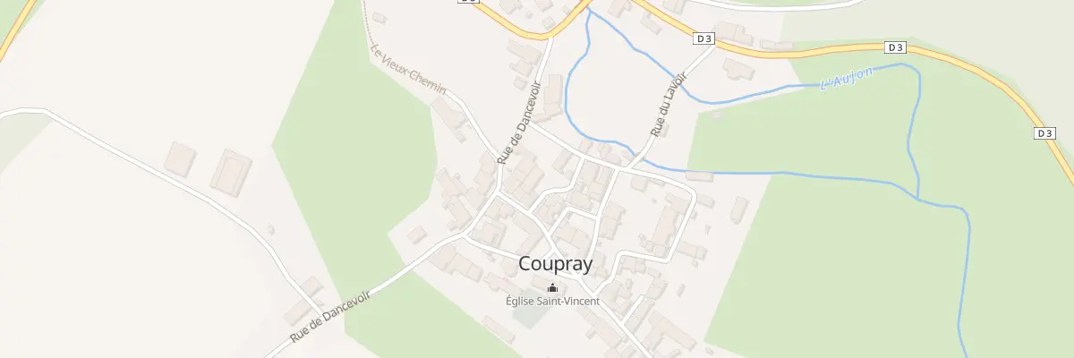 Plan du 1 Rle de la Placette à Coupray