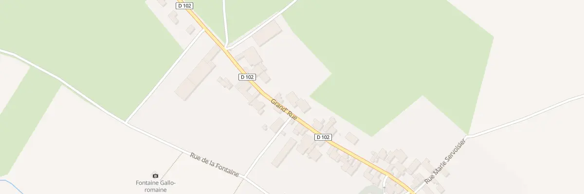 Plan du 36 Rue Grand Rue à Braux-le-Châtel