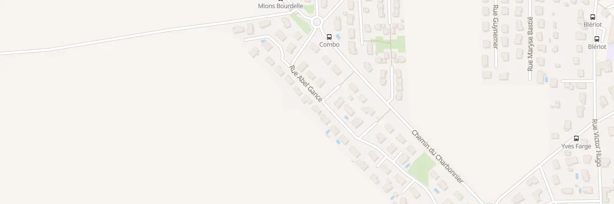 Plan du 9 Rue Abel Gance à Mions