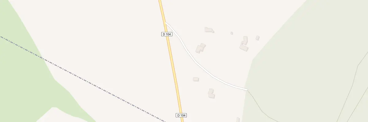 Plan du 1 La Croix Verrin à Étaules