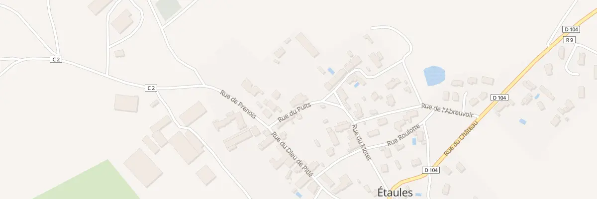 Plan du 4 Rue du Puits à Étaules