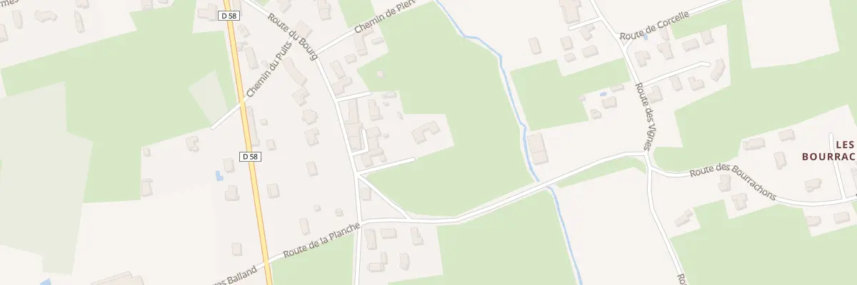 Plan du 71 Imp des Mesanges à Gorrevod