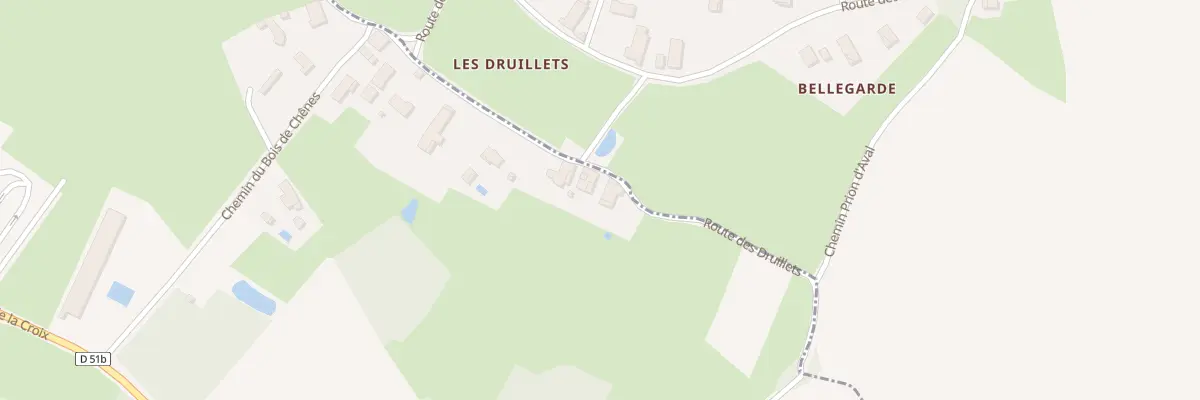 Plan du 197 Rte des Druillets à Saint-Jean-sur-Veyle
