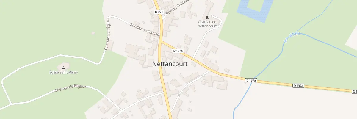 Plan du 4 Rue de Chee à Nettancourt