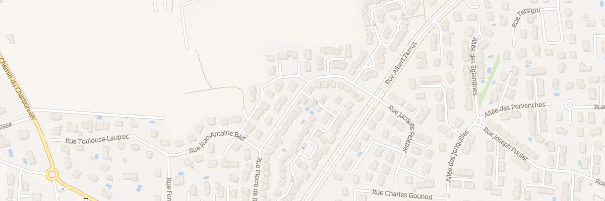 Plan du 1 Rue Paul Valéry à Mions
