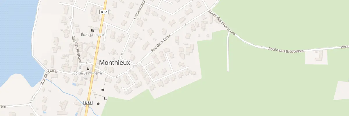 Plan du 2 Res le Clos de Monthieux à Monthieux