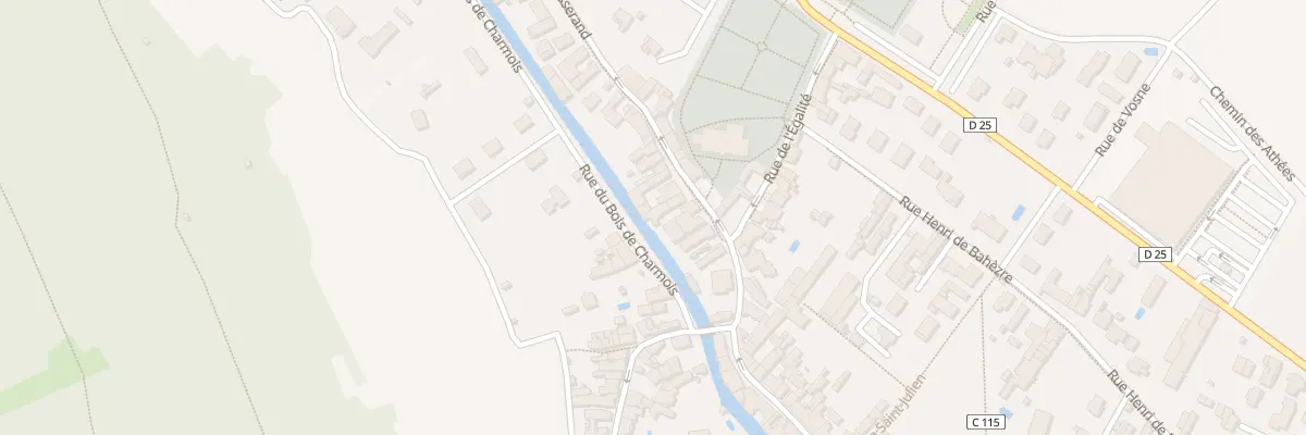 Plan du 75 Rue Félix Tisserand à Nuits-Saint-Georges