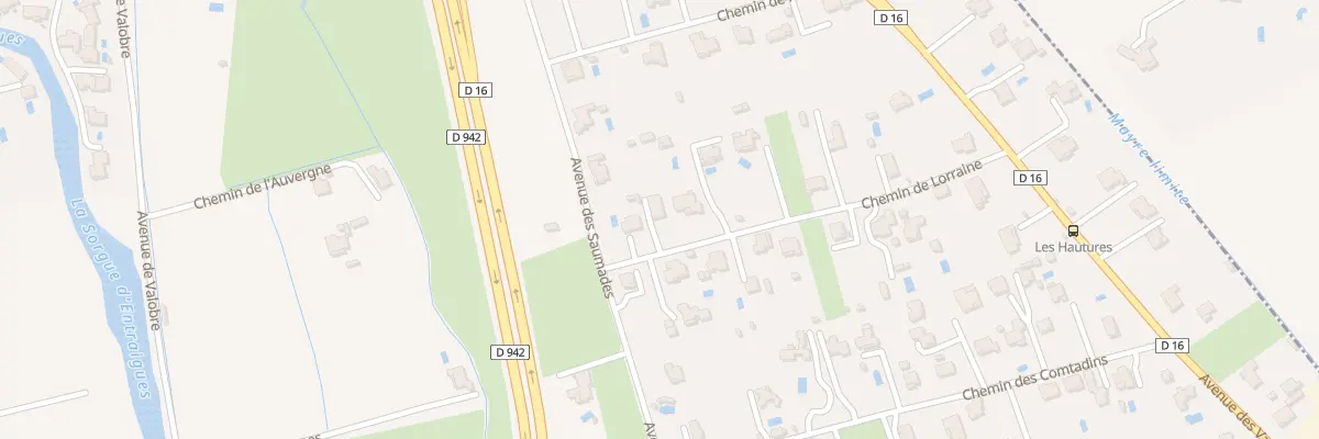 Plan du 286 Che de Lorraine à Entraigues-sur-la-Sorgue