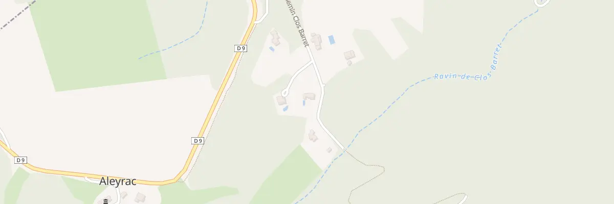Plan du 5022 Clos Barret à Aleyrac