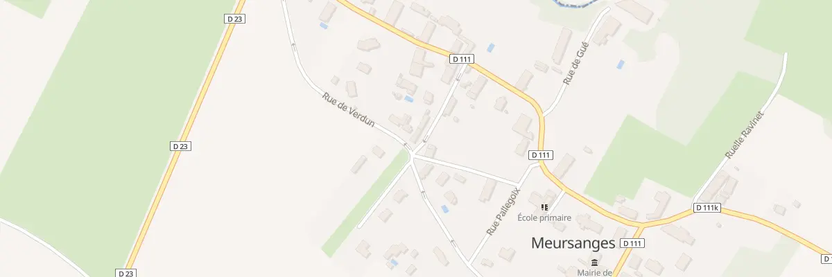 Plan du 12 Rue Marceau (Le Bourg) à Meursanges
