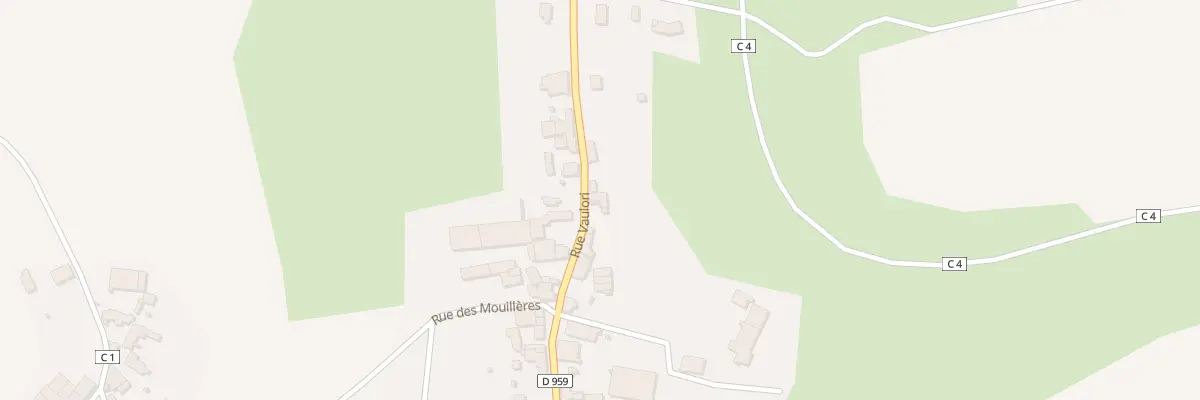 Plan du 22 Rue Vaulori à Beneuvre