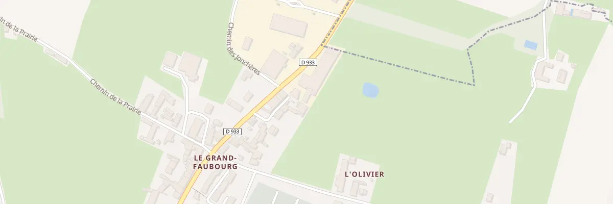 Plan du 52 Rue du Grand Faubourg à Pont-de-Vaux