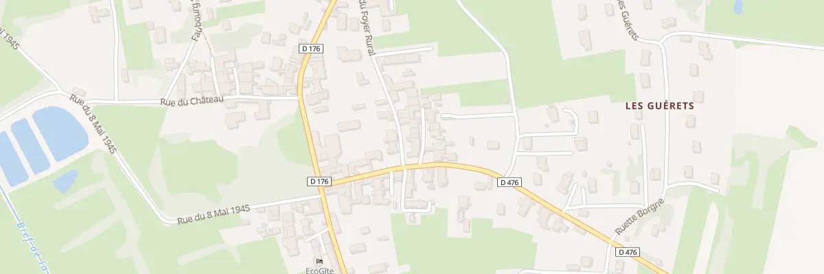 Plan du 1 Imp de la Casquette à Préty