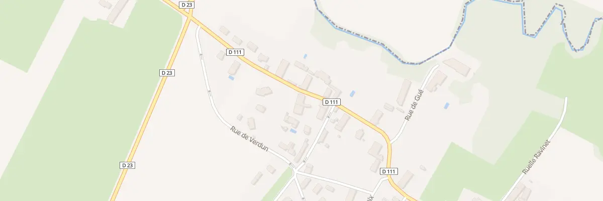 Plan du 11B Rue de l’Eglise (Le Bourg) à Meursanges