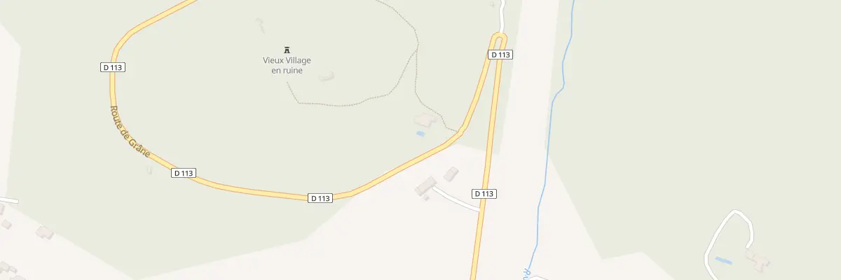 Plan du 5140 Le Vieux Village à Roynac