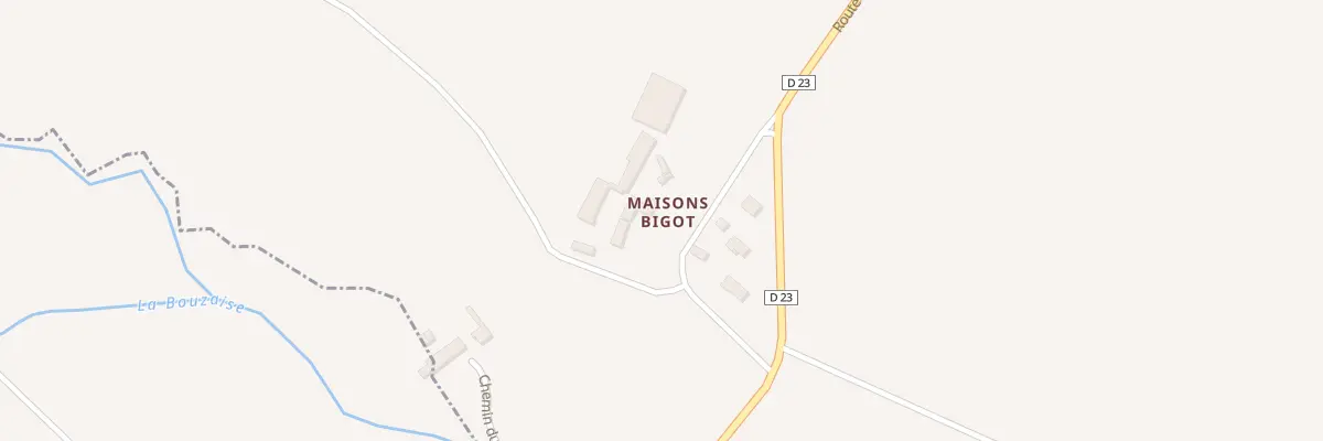 Plan du 8 Ham Maison Bigot à Marigny-lès-Reullée