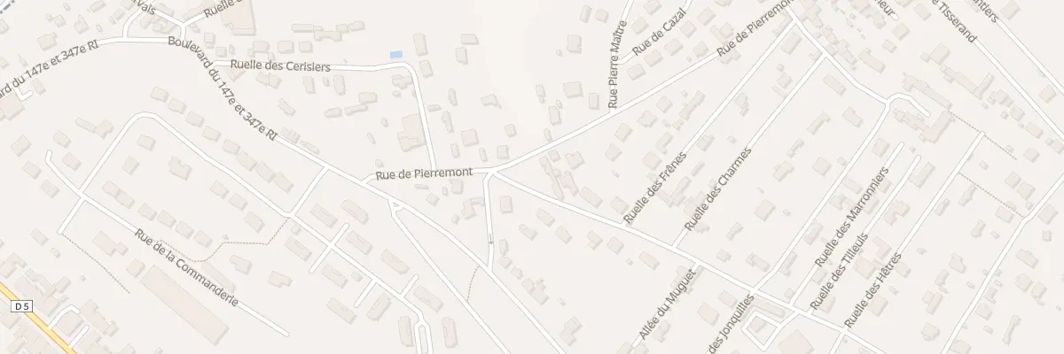 Plan du 26 Bd Victor Hugo à Sedan
