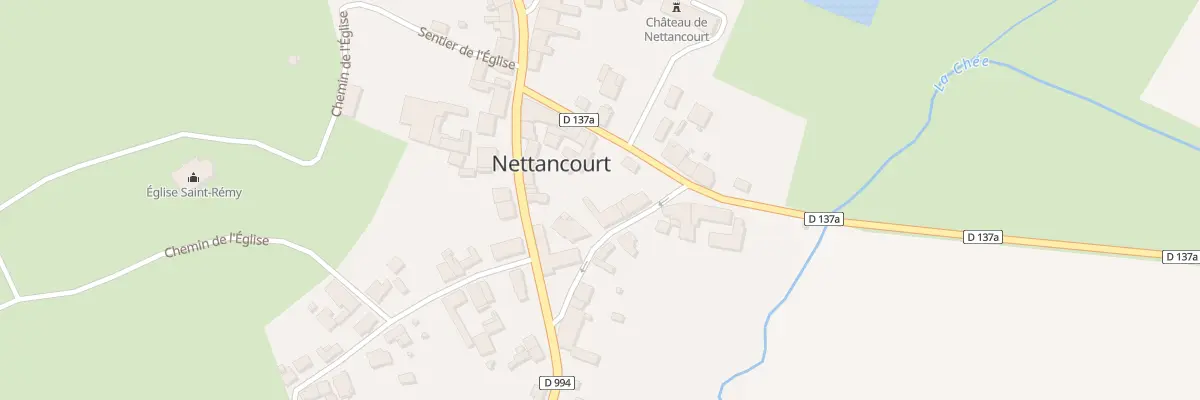 Plan du 5 Rue de l’Orme à Nettancourt