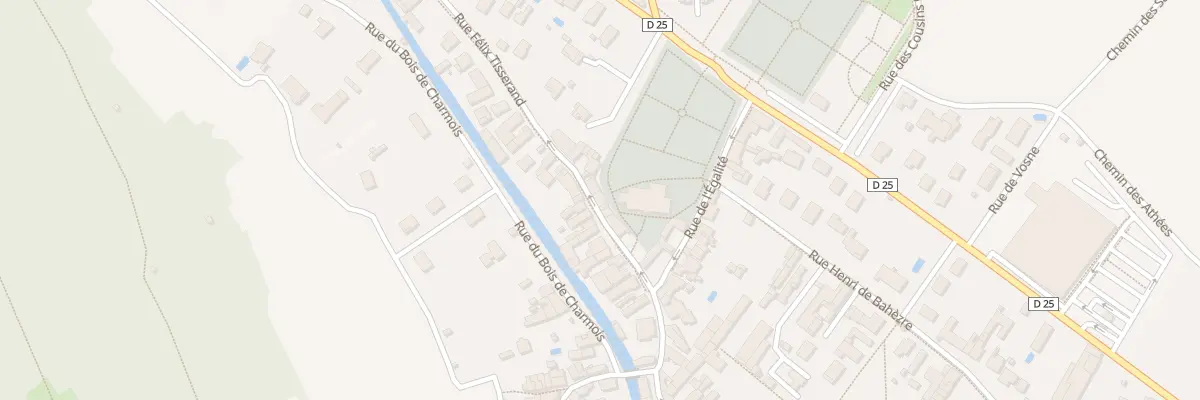 Plan du 82A Rue Félix Tisserand à Nuits-Saint-Georges