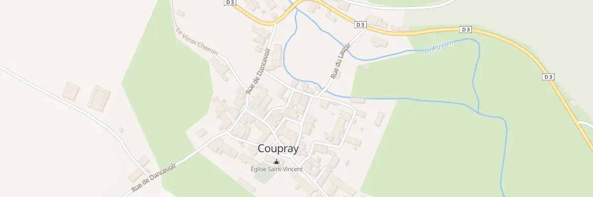 Plan du 4 Rue des Abreuvoirs à Coupray