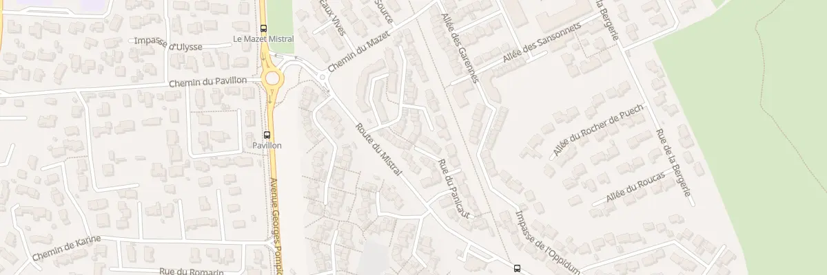 Plan du 110 Rue du Panicaut à Fos-sur-Mer