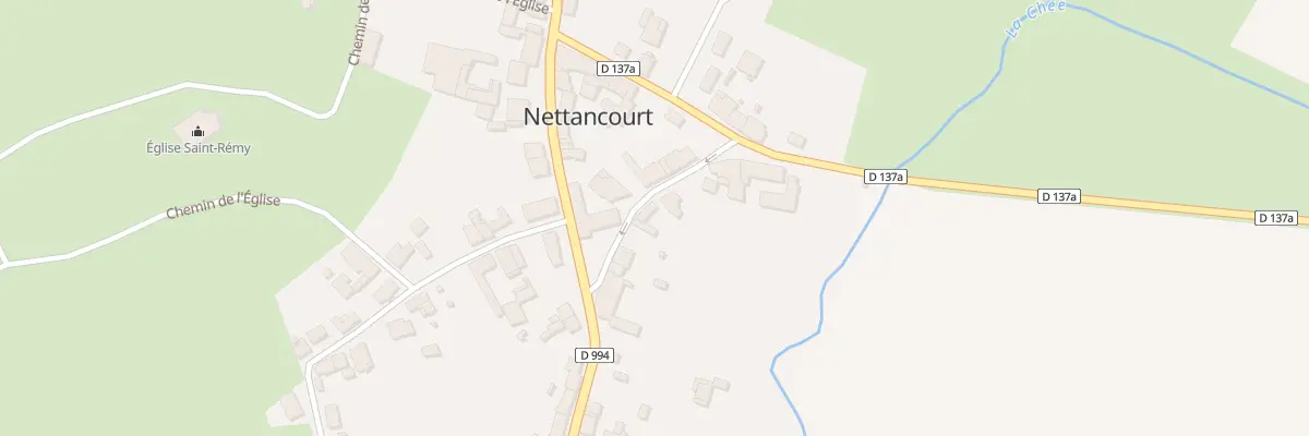 Plan du 8 Rue de l’Orme à Nettancourt