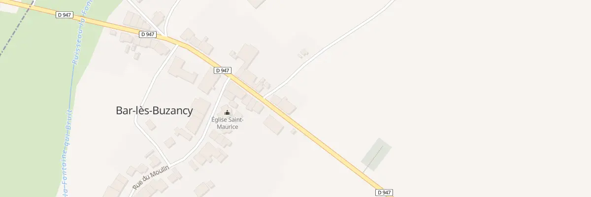 Plan du 29 Rue Léopold Roger à Bar-lès-Buzancy