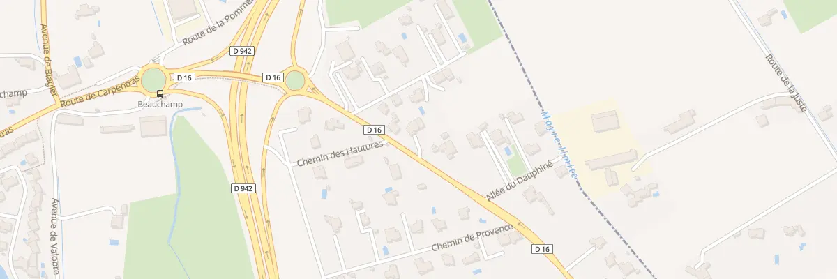 Plan du 133 Av des Valayans à Entraigues-sur-la-Sorgue