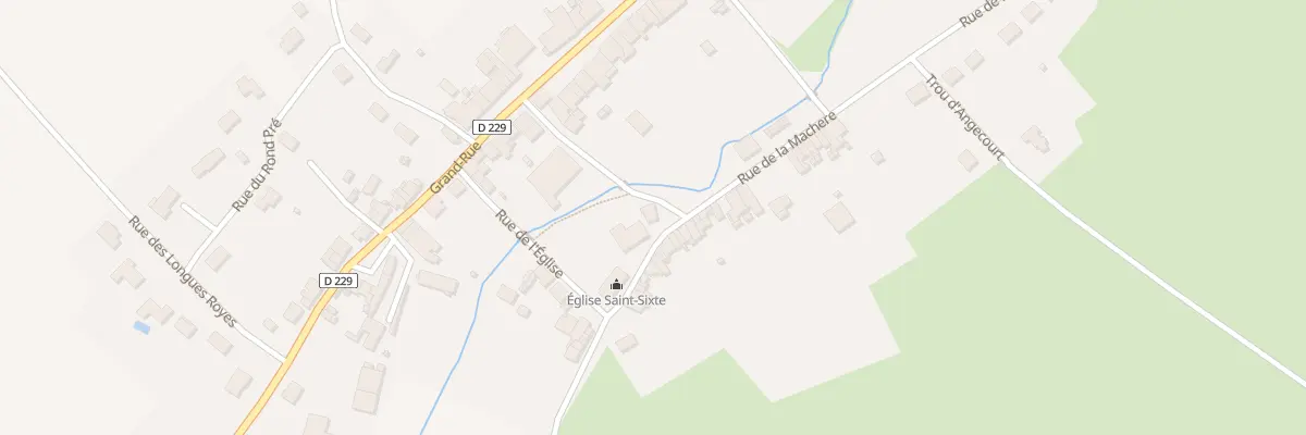 Plan du 5 Rue du Fond de Tanette à Thelonne