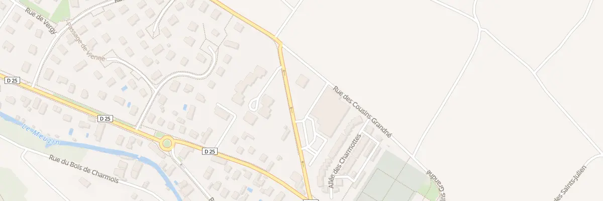 Plan du 12 Rue Saint-Symphorien à Nuits-Saint-Georges