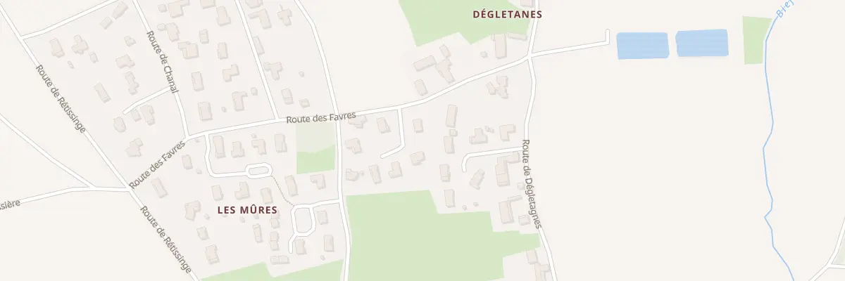 Plan du 1 Lot Le Clos des Vignes à Biziat