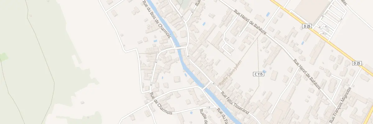 Plan du 57 Rue Félix Tisserand à Nuits-Saint-Georges