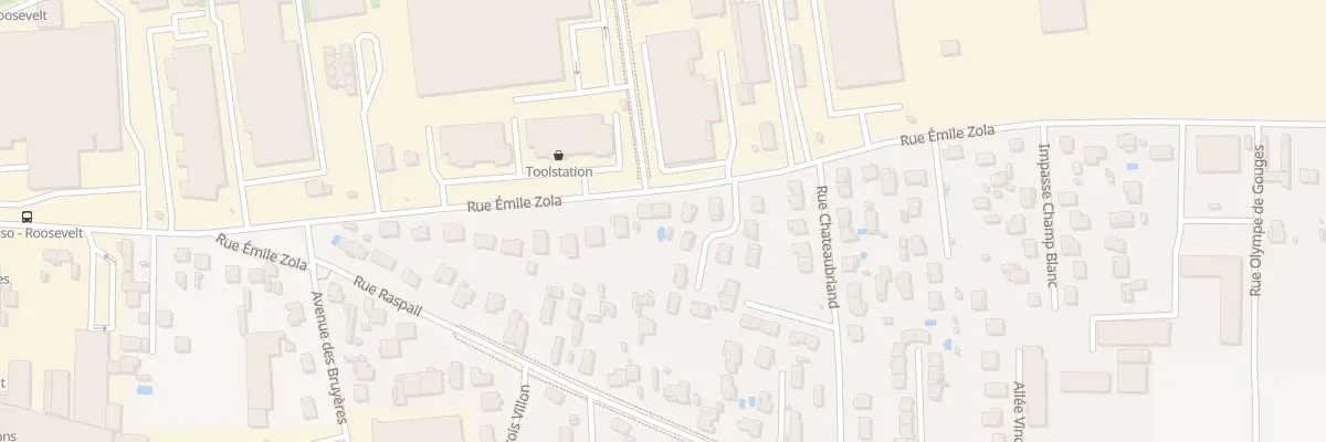 Plan du 58B Rue Emile Zola à Décines-Charpieu
