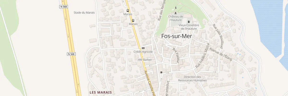 Plan du 13 Rue des Remparts à Fos-sur-Mer