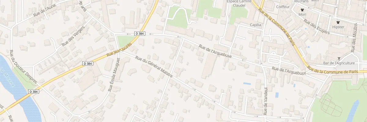 Plan du 3 Rue du Colonel Raynal à Saint-Dizier