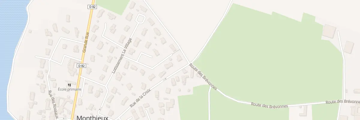 Plan du 16 Lot le Village à Monthieux